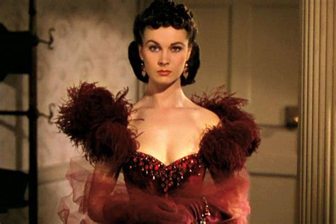 the secrets behind vivien leigh s red dress in “gone with the wind” vogue france