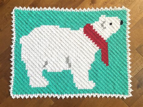 Super soft and chunky, bernat baby yarn is a great option for all sorts of projects. Polar Bear C2C Crochet Blanket - Repeat Crafter Me