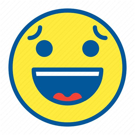 Awkward Emoji Emoticon Face Smile Icon