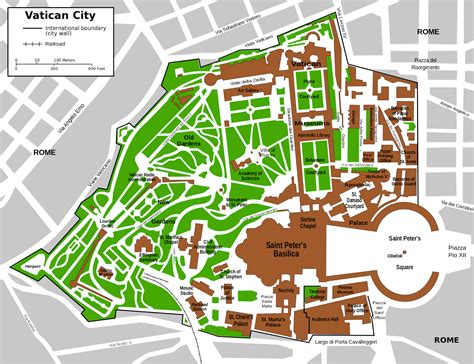Vatican City Map ~ Online Map
