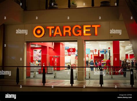 Shoppers at a Target store in downtown Brooklyn in New York Stock Photo
