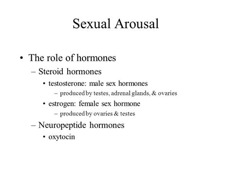 Chapter 6 Sexual Arousal And Response Ppt Video Online Download