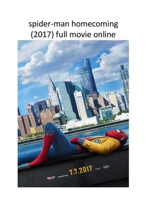 Watch hd movies online for free and download the latest movies. spider-man homecoming full movies 1080p hd online free