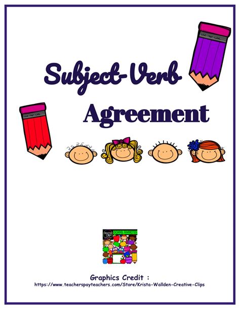 ILoveTeaching: Subject Verb Agreement