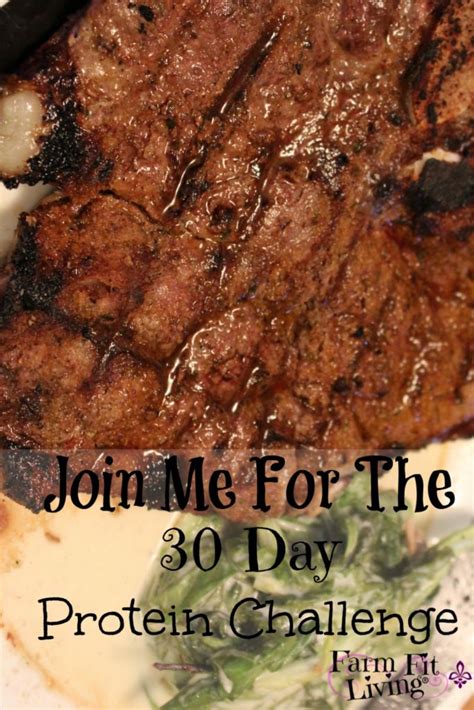 30 Day Protein Action Challenge Farm Fit Living