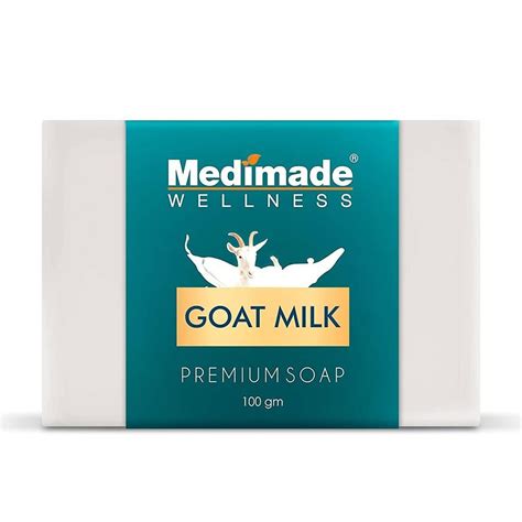 Almond Oil White Medimade Goat Milk Soap Packaging Size 100gm At Rs 186box In New Delhi