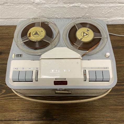 Vintage 1960 S Grundig Tk 14 Reel To Reel Tape Recorder Non Practical 20th Century Props