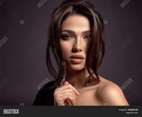 Beautiful Woman Brown Image And Photo Free Trial Bigstock Free