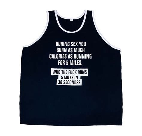 Vintage Sex And Calories Humor Wording Singles Mens Fashion Tops