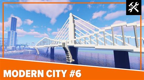 Modern City 6 Bridge And Roads Minecraft Timelapse Youtube