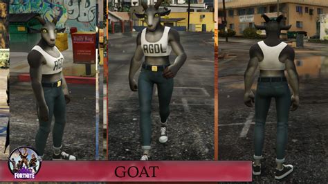 Goat Fortnite Add On Ped Fivem Gta Mods My Xxx Hot Girl