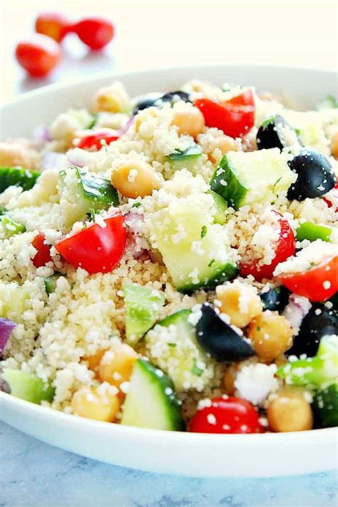 Mediterranean Recipes With Couscous Mediterranean Couscous Salad