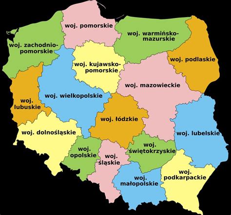 Podział administracyjny Polski - województwa Quiz - Quizizz