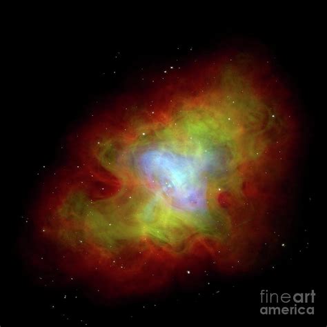 Crab Nebula Photograph By Nasascience Photo Library Pixels