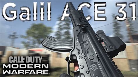 Iwi Galil Ace 31 Cr 56 Amax Gameplay Call Of Duty Modern Warfare
