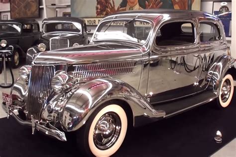 Located in salisbury, massachusetts, the car is said to originally be from texas. Video: 1936 Stainless Steel Ford Tudor Deluxe Sedan - Rod ...
