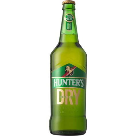 Hunters Dry Cider Bottle 660ml Cider Beer And Cider Drinks