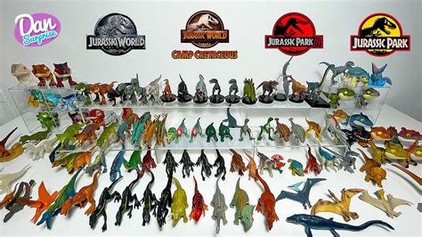 120 Mini Dinosaurs Of Jurassic World Camp Cretaceous Jurassic Park And
