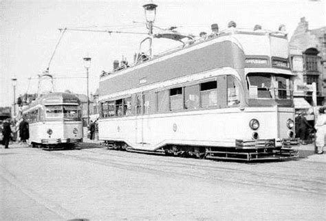 Blackpool Trams Prototype Luxury Dreadnought 226 At North Pier Heading