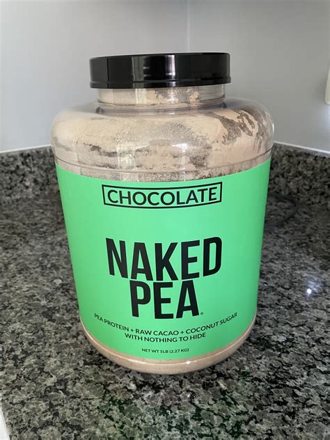 Naked Pea Chocolate Pea Protein Powder Amazon Oatmel