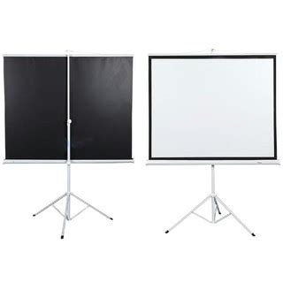 1 m = 3.3 ft atau 1.09 ela. LAYAR PROYEKTOR KAKI 70 INCI, SCREEN PROJECTOR TRIPOD 70 ...