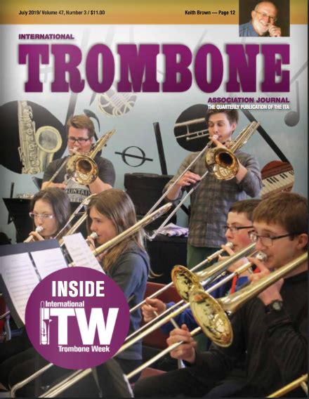 Ita Journal International Trombone Association