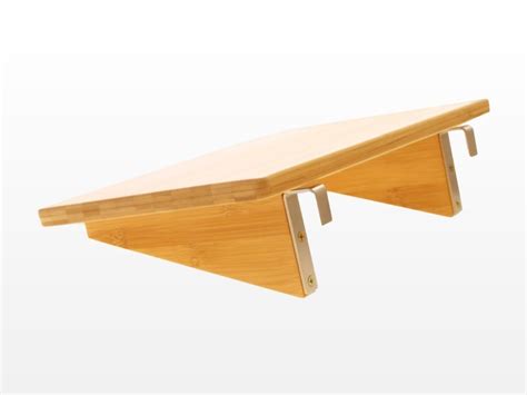 I needed a new hanging bedside shelf because the one i used to have, which i built many years ago, was just driving me crazy. Small Bedside Hanging Shelf, Bamboo Bedside Table for ...