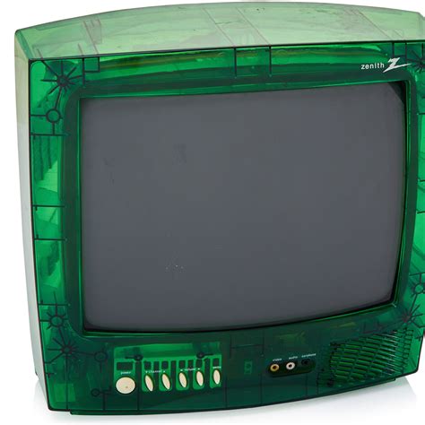 Green Acrylic See Thru Zenith Tv Gil And Roy Props