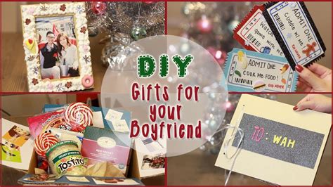This valentine's day, skip the usual cards and candy from your local box store. DIY: 5 Christmas Gift Ideas for Your Boyfriend ...
