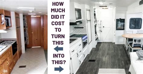 Diy Rv Remodel Total Cost And Was It Worth It The Busy Budgeter
