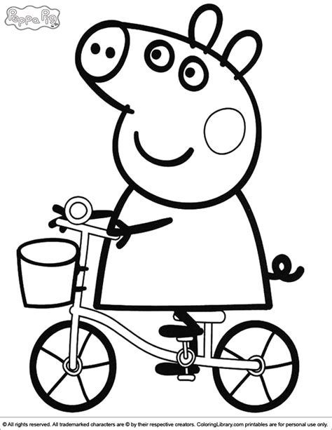 111 Dessins De Coloriage Peppa Pig à Imprimer Sur Page 1