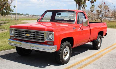 5900 Mile 1975 Chevrolet 4x4 Pickup For Sale On Bat Auctions Sold For
