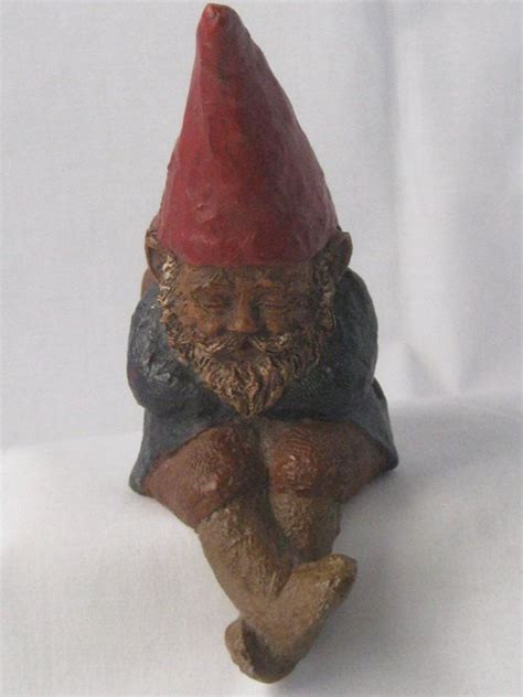 Vintage Collectible Tom Clark Pecan Resin Gnome Shelf Sitter Mcneil