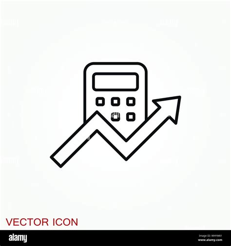 Accounting Vector Icon Business And Financial Symbol Stock Vector