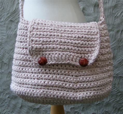 Messenger Bag Crochet Pattern Tutorial Crochet Purse