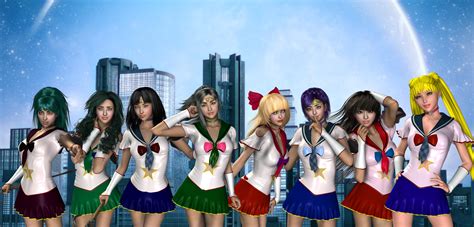 Ihr seid genauso verrückt nach sailor moon wie wir? Sailor Moon characters by jules2626 on DeviantArt