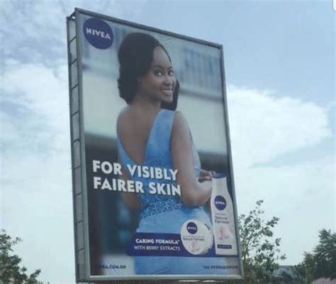Nivea Branded Racist For Skin Whitening Advert