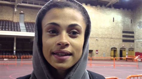 Sydney had at least 1 relationship in the past. Interview with Sydney McLaughlin of Union Catholic - YouTube