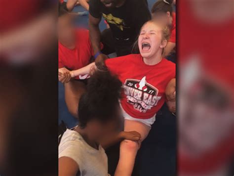 Disturbing Videos Show High Babe Cheerleaders Forced Into Splits CBS News