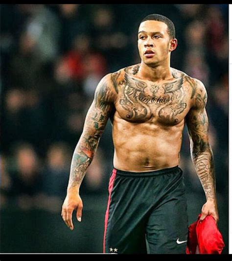 Depay Tattoos : Memphis Depay still the owner of the coolest tattoo in