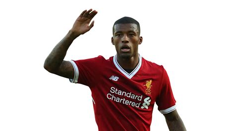 The largest collection of free football wallpapers and flash games on the web! Georginio Wijnaldum png by flashdsg on DeviantArt