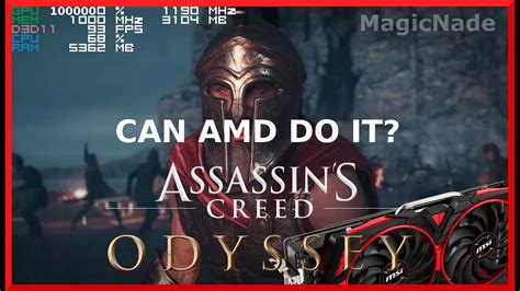 Assassin S Creed Odyssey Radeon Rx Ryzen Youtube