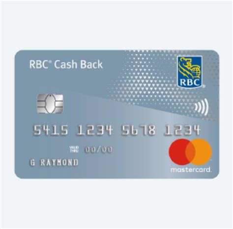 View account balances, transaction history, and your rbc credit card account information; RBC Cash Back MasterCard | Credit Cards Canada