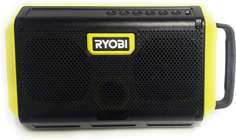 ryobi 18v one radio bluetooth para el lugar de trabajo altavoz inalámbrico modelo pad01