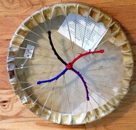 16 X 3 Authentic Native American Hand Drum And Etsy