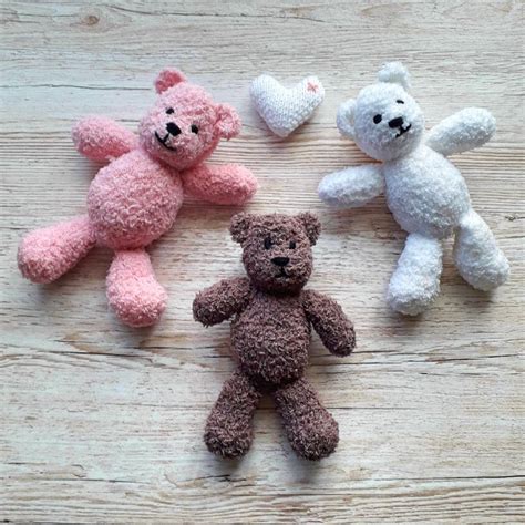 Little Bear Pattern By Claire Fairall Designs Teddy Bear Knitting