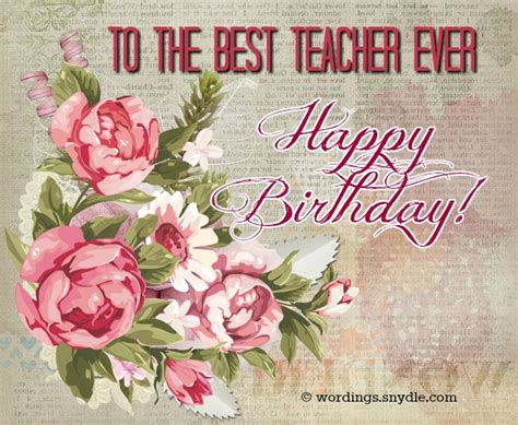 We did not find results for: Birthday Wishes for Teacher - Wordings and Messages