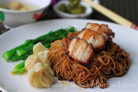 Repeat step 2 and 3 for the remaining noodles ( one at a time ). GoodyFoodies: Recipe: Dry Wonton Noodles (Konlo Wantan Mee ...