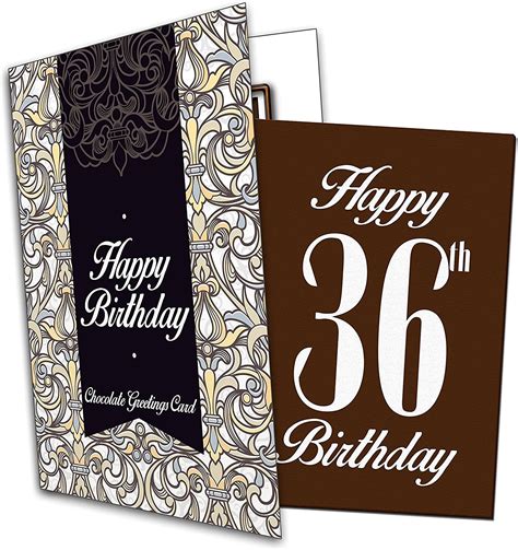36th Birthday Card In 2021 Happy 29th Birthday Happy 36th Birthday