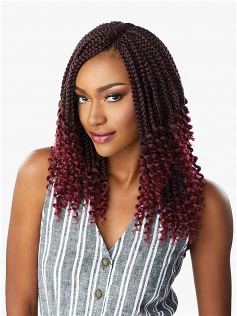 Braided wigs, breathable glueless wigs, colorful wigs. 3X Goddess Box Braid 12″ - 4UHair Unlimited